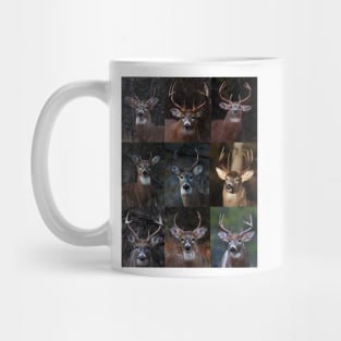 Group of nine - White-tailed Deer Mug